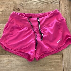 Nike Dry Fit Hot Pink Shorts Size XS